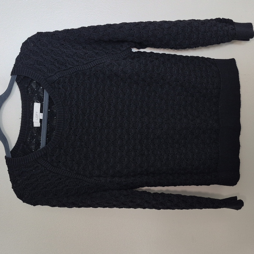 LOFT Classic Black Sweater